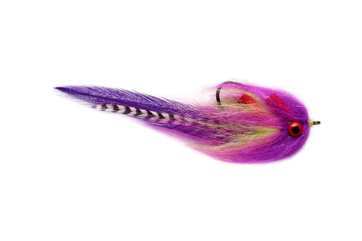 Sandbar Mullet - Purple & Chartreuse - Flies - Fly Fish Food