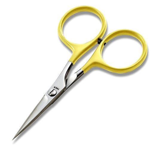 Tiemco Razor Scissors - Gold, Half - serrated - Tools & Vises - Fly Fish Food
