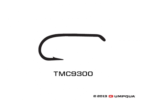 TMC Tiemco 9300 Dry & Wet Hook - 100 Pack