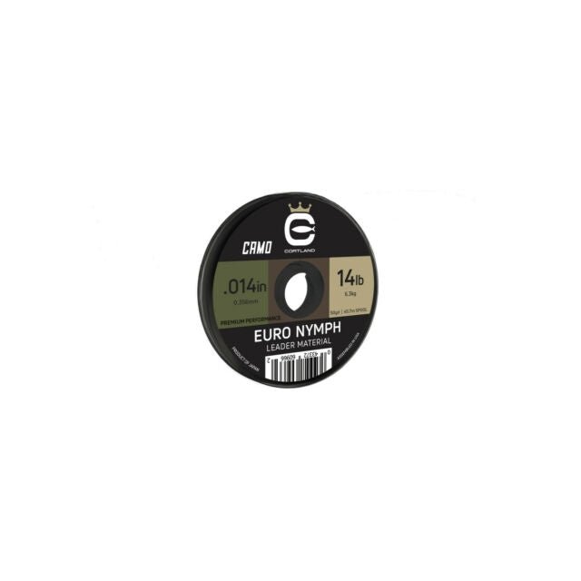 Cortland Euro Nymph Leader Material - Camo - Tippet, Leader & Accessories - Fly Fish Food