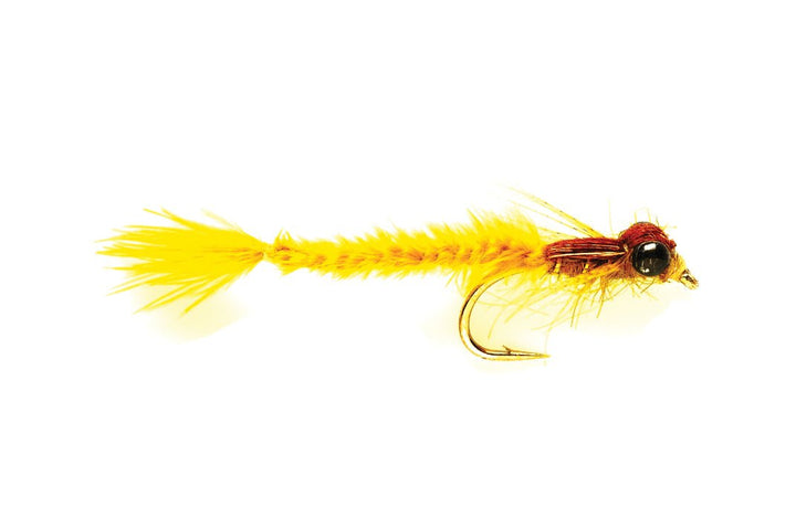Living Damsel - Gold Olive - Flies - Fly Fish Food