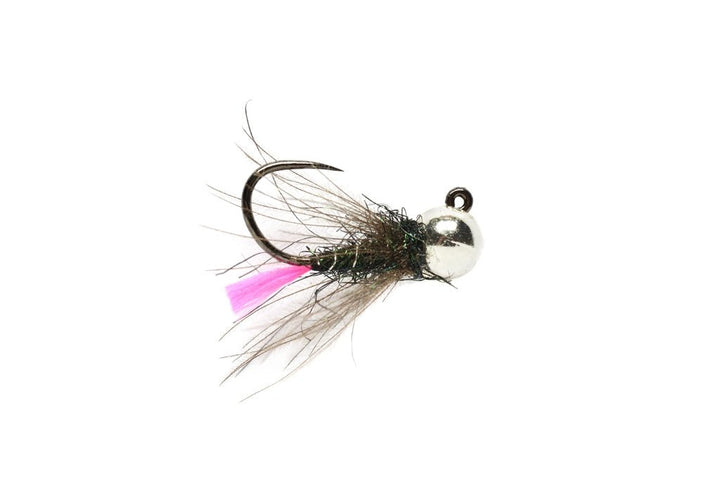 Tungsten Bomb Roza's Pink Tailed Jig - Flies - Fly Fish Food