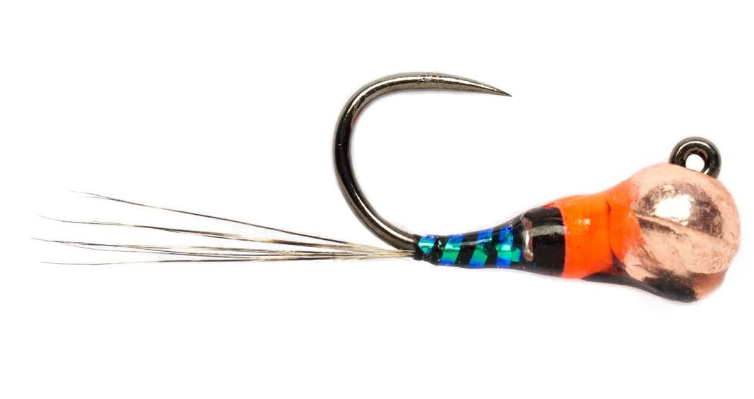 barbless fishing lures Croston's Perdi Bomb Barbless Sz. 18d 3.2mm