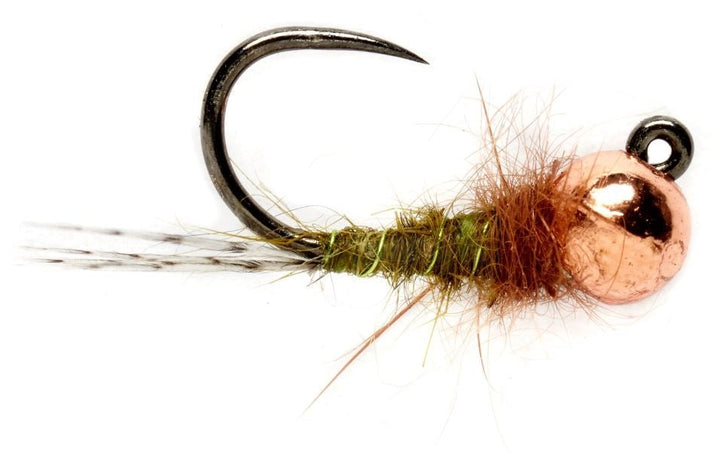 Roza's Olive Nymph - Barbless - Flies - Fly Fish Food