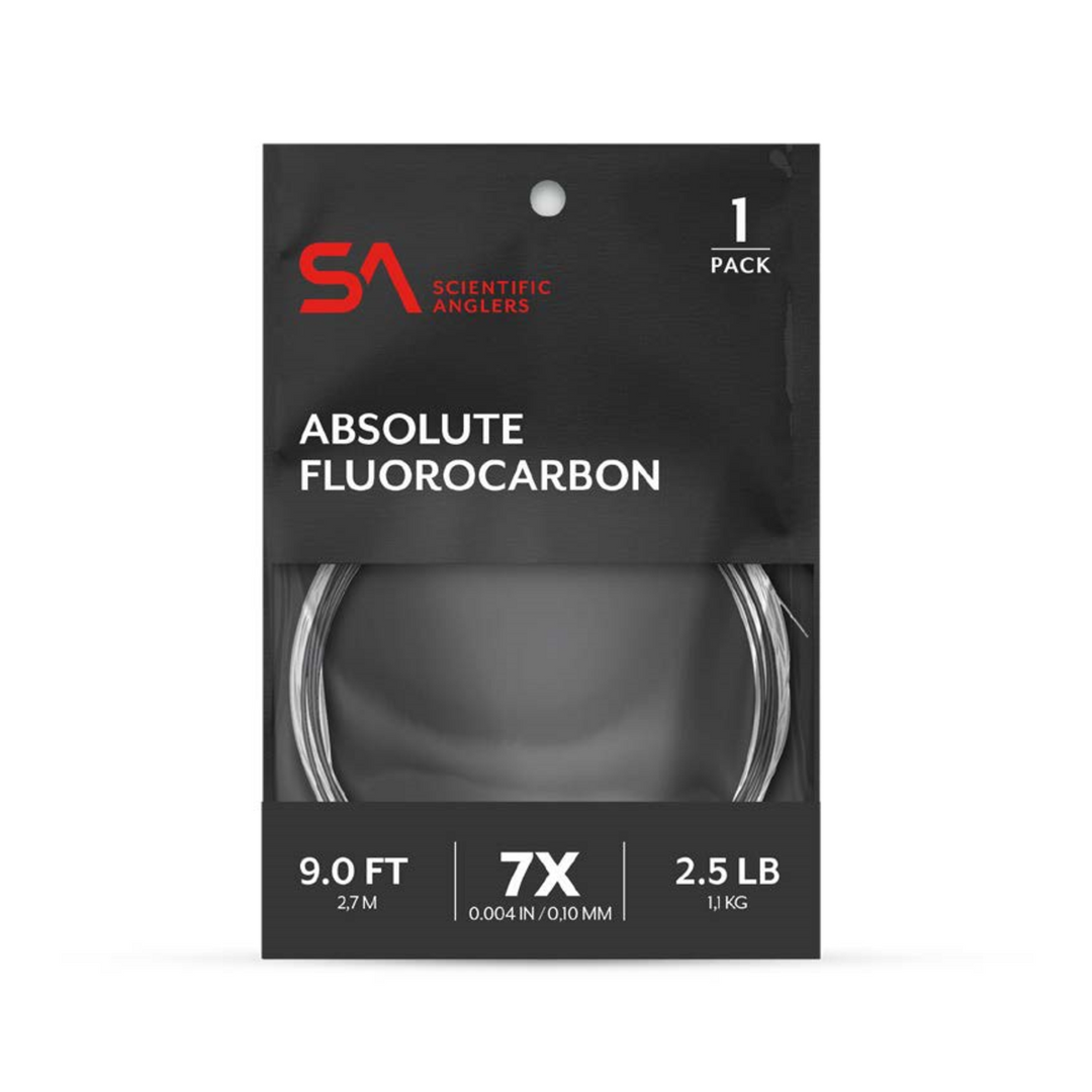 Scientific Anglers Absolute Fluorocarbon Leader - 9'