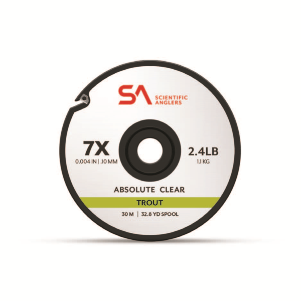 Scientific Anglers Absolute Clear Trout Tippet - 30m
