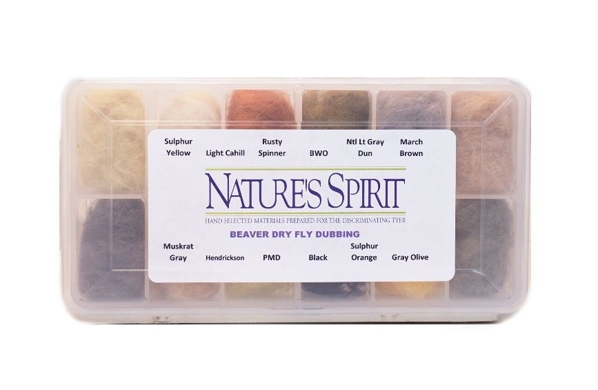 Nature's Spirit Beaver Dubbing Dispenser - Dubbing - Fly Fish Food