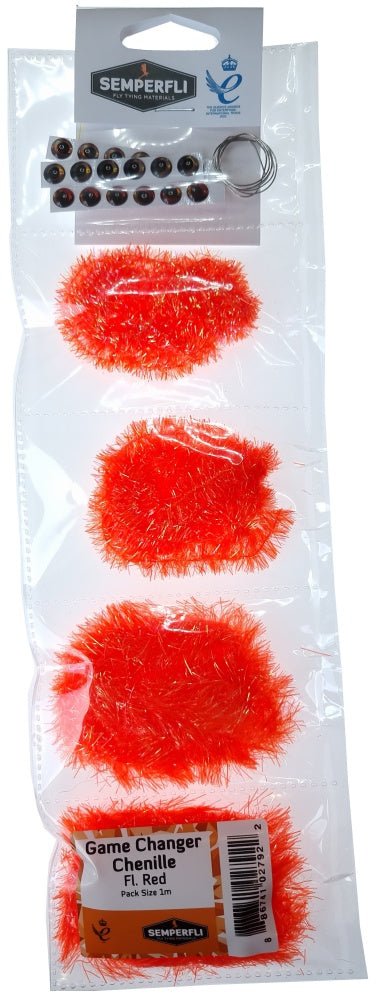 BARBER POLE New Age Chenille 5 Yard Pack Size #2 Medium Fly BARBER POLE New Age Chenille 5 Yard Pack Size #2 Medium Fly