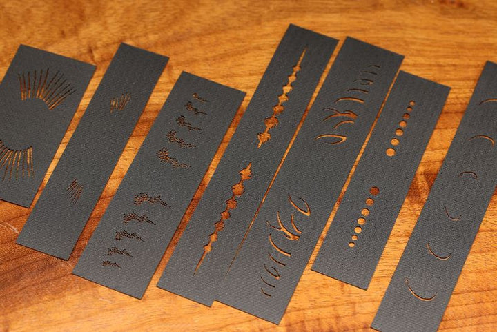 Kiley's Bait Fish Stencil Kit - Fly Tying Accessories - Fly Fish Food