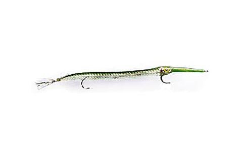 Dino's Bicuda - Chartreuse/White