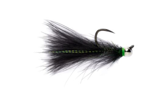 CDC Jig Streamer Minnow - Black