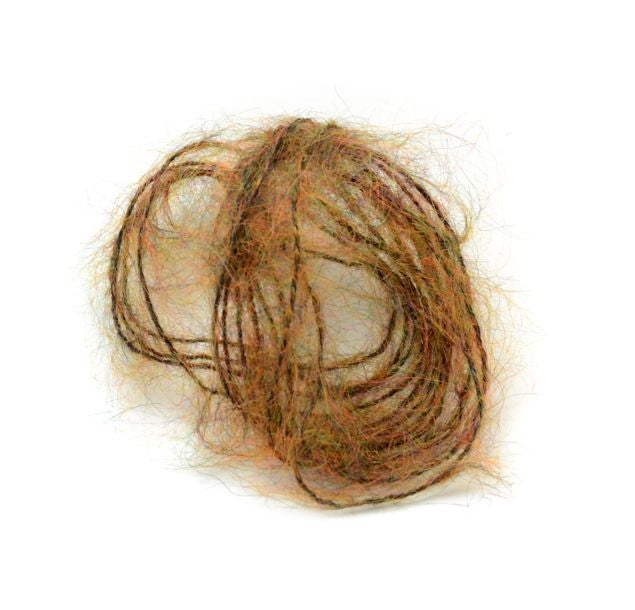 Canadian Brown Mohair Yarn