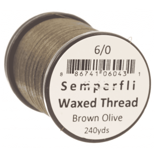 Semperfli Classic Waxed Thread - 6/0 Bulk Spool