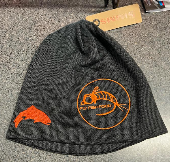 Simms - Everyday Beanie - Fly FIsh Food Logo