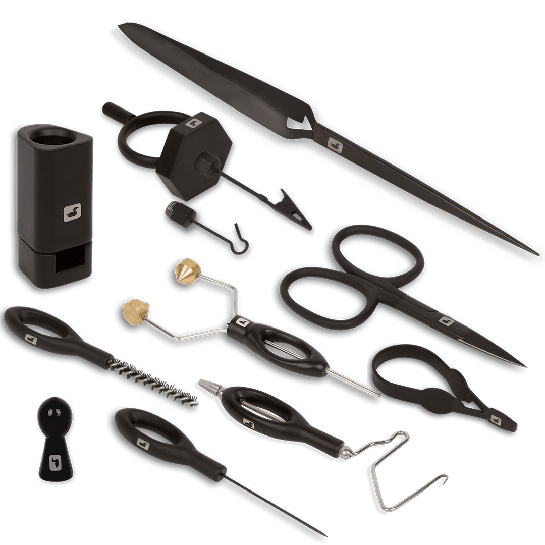 Loon Complete Fly Tying Tool Kit Black – Fly Fish Food
