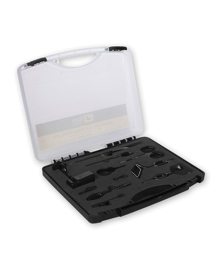 Loon Complete Fly Tying Tool Kit - Black - Tying Tools - Fly Fish Food