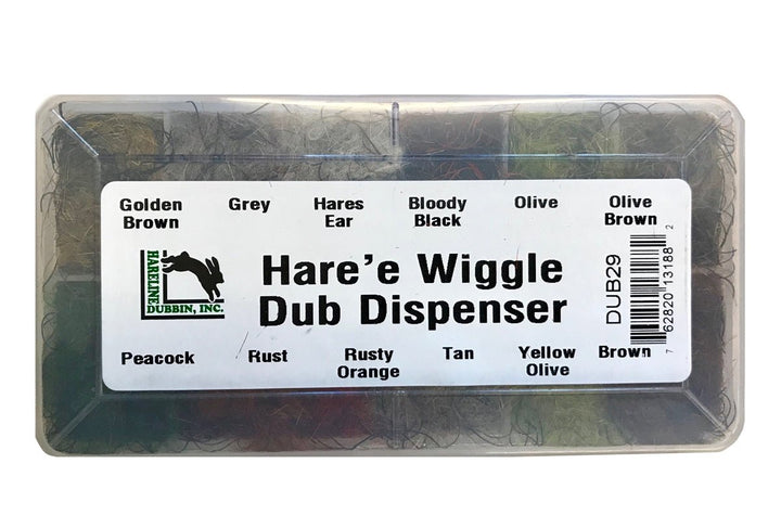 Hare'e Wiggle Dub Dubbing Dispenser - Dubbing - Fly Fish Food