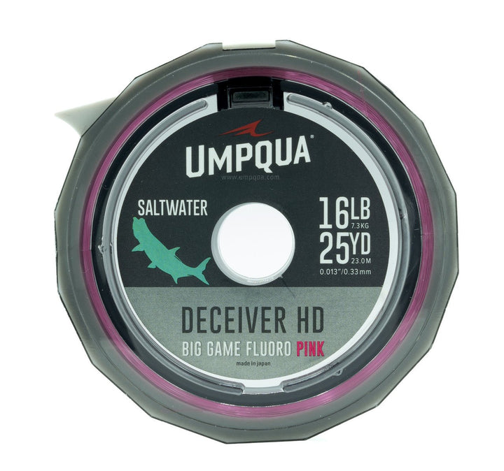 Umpqua - Deceiver HD Big Game Fluorocarbon Tippet - Pink - Tippet, Leader & Accessories - Fly Fish Food