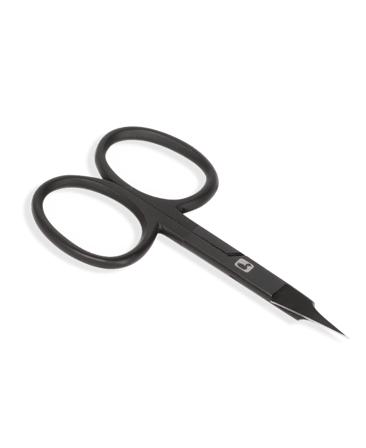Loon Ergo Precision Tip Scissors - Black - Tying Tools - Fly Fish Food