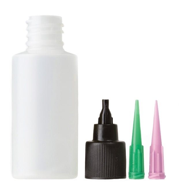 Loon Applicator Bottle, Cap &amp; Needles - UV Resin &amp; Adhesives - Fly Fish Food
