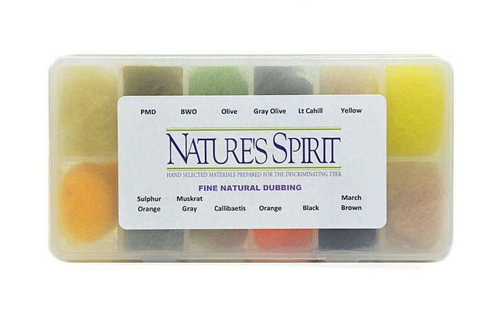 Nature's Spirit Fine Natural Dubbing Dispenser - Dubbing - Fly Fish Food