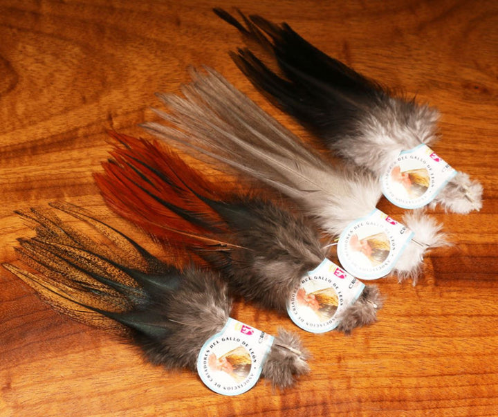 Gallo De Leon Saddle Feathers - Feathers & Marabou - Fly Fish Food