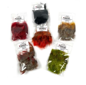 Strung Golden Pheasant Body Feathers