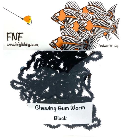 FNF 3mm Chewing Gum Worm Chenille