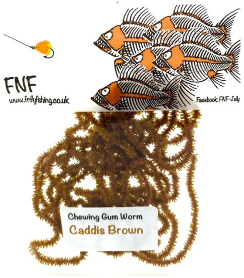 FNF 3mm Chewing Gum Worm Chenille