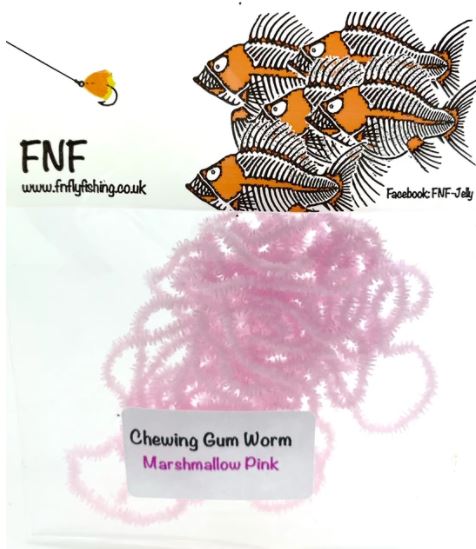 FNF 3mm Chewing Gum Worm Chenille