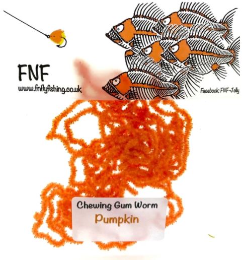 FNF 3mm Chewing Gum Worm Chenille