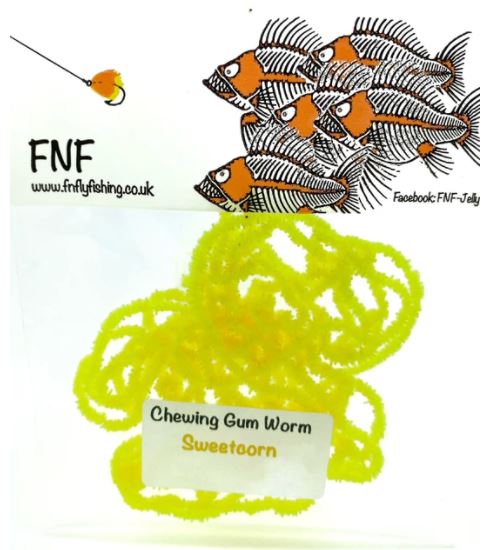 FNF 3mm Chewing Gum Worm Chenille