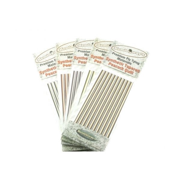 Hemingway Synthetic Tapered Peacock Quill - Misc. Synthetics - Fly Fish Food
