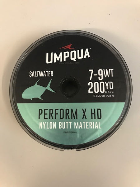 Umpqua Perform X Nylon Butt Material 5-8wt 0.024-200YDS