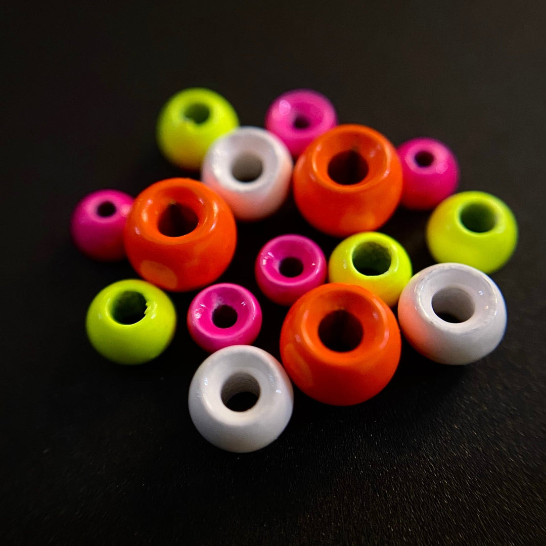 Plummeting Tungsten Beads Neon Colors – Fly Fish Food