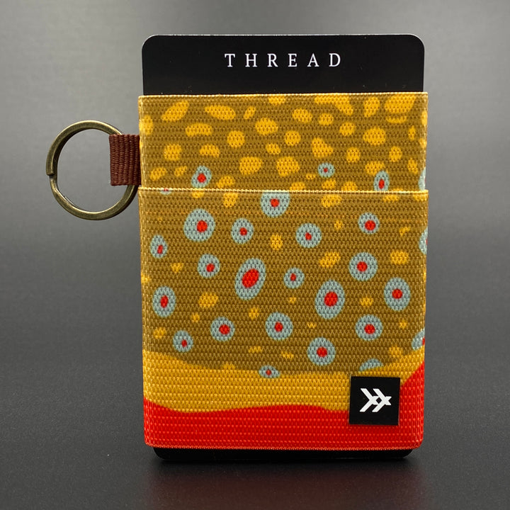 Thread Wallet - Fly Fish Food Edition - Brook Trout