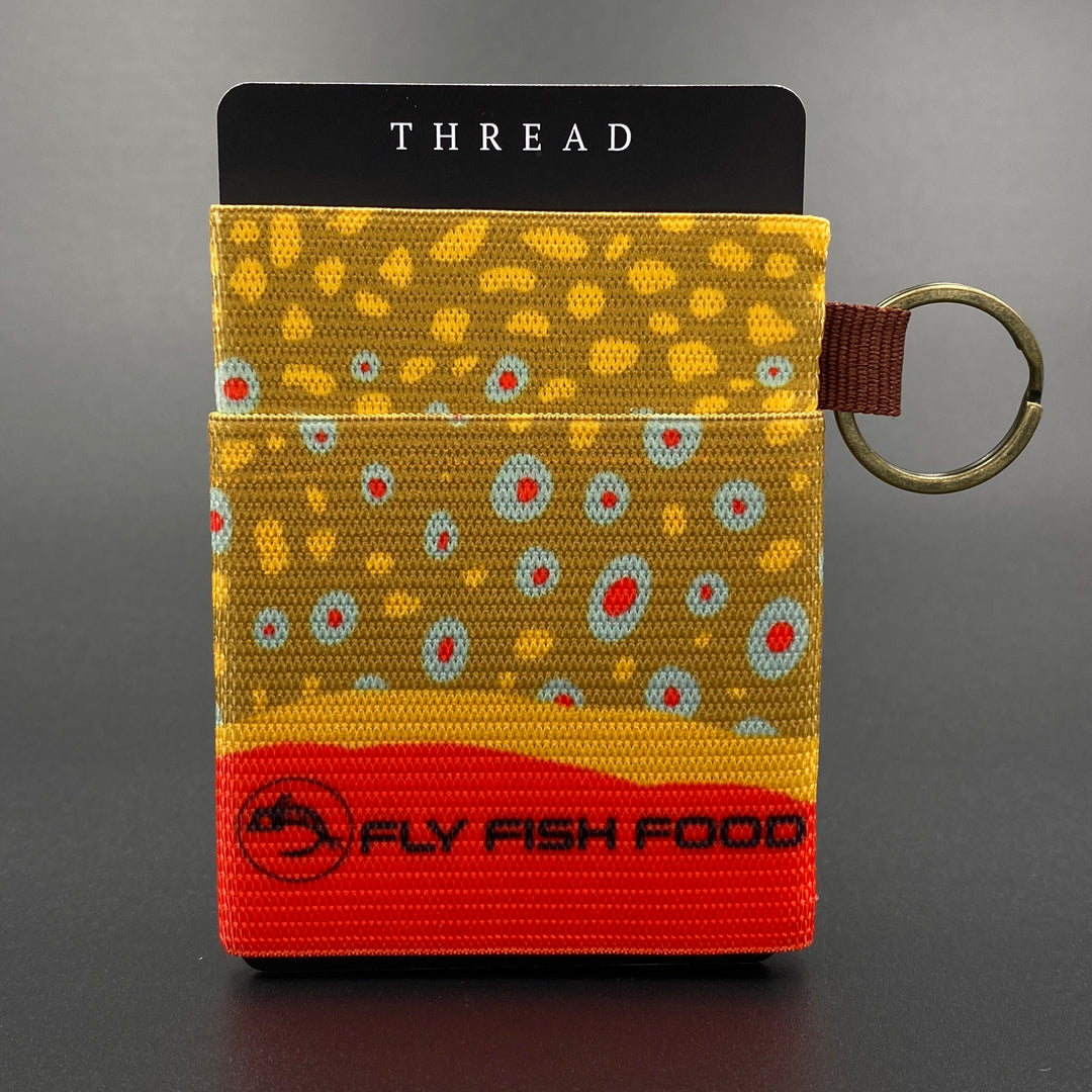 Thread Wallet - Fly Fish Food Edition - Brook Trout