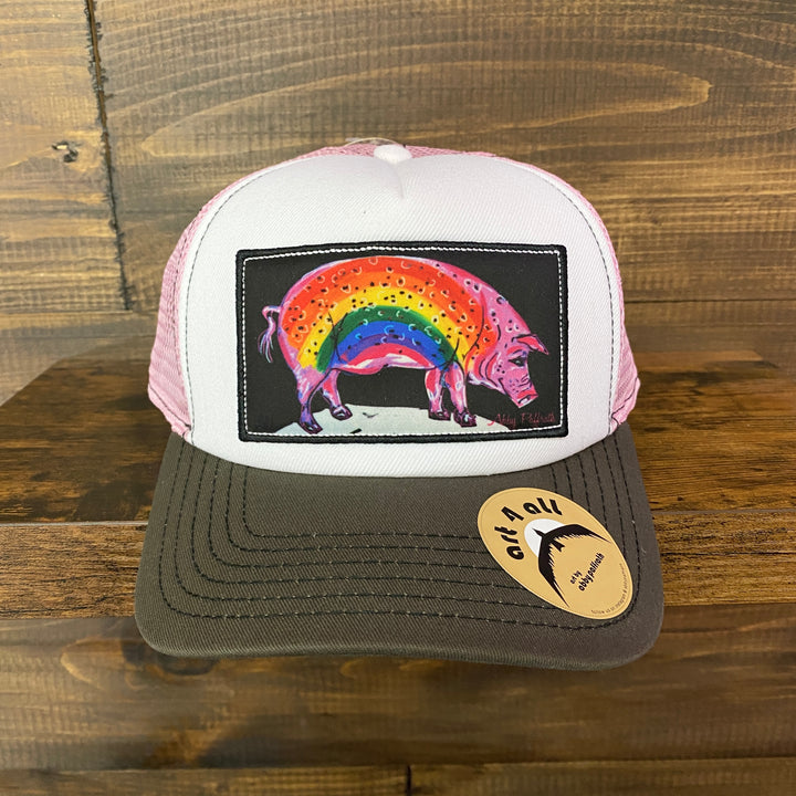 Art 4 All Hog Bow Trucker Hat