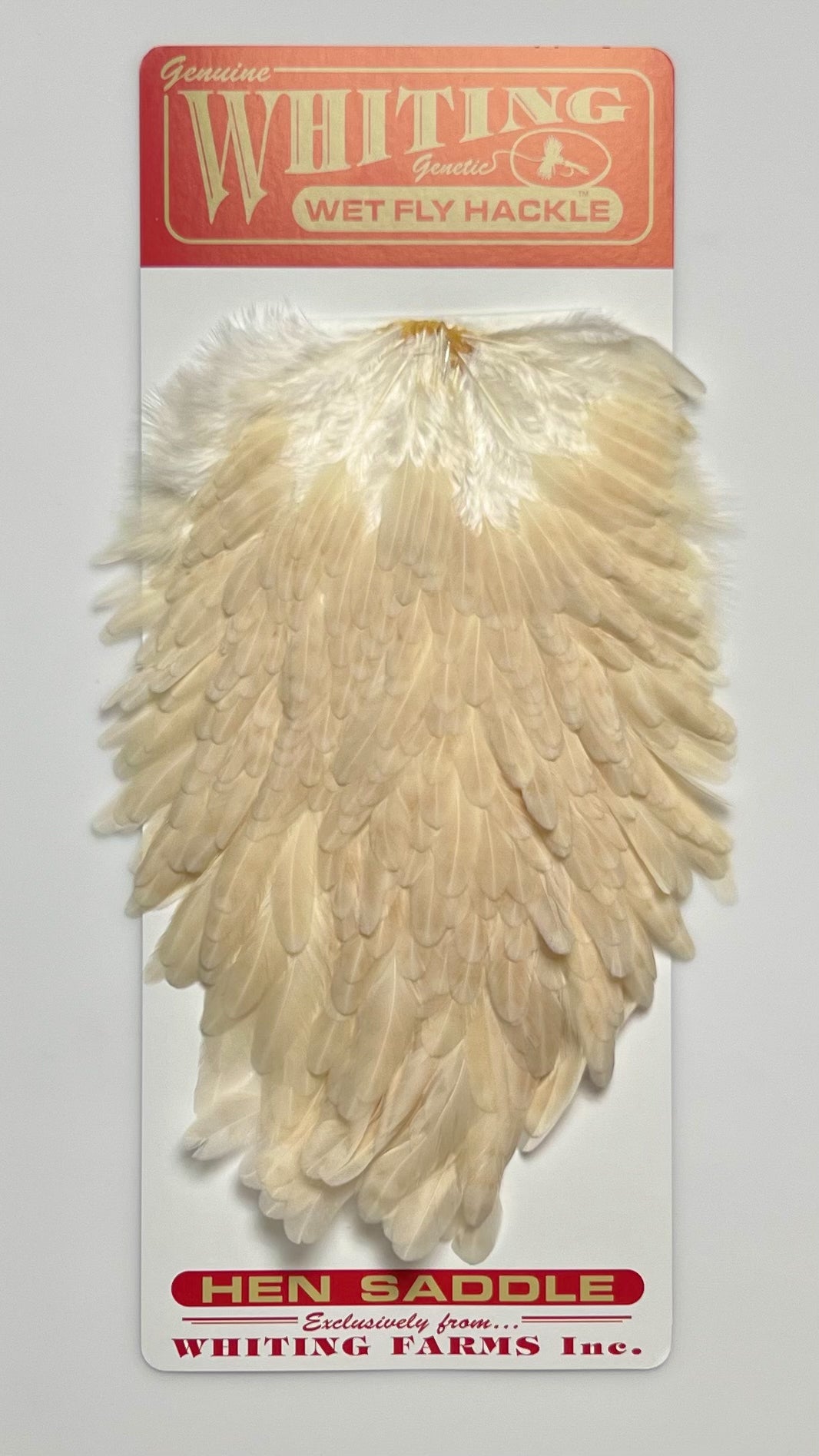 Whiting Red Label Hen Saddle