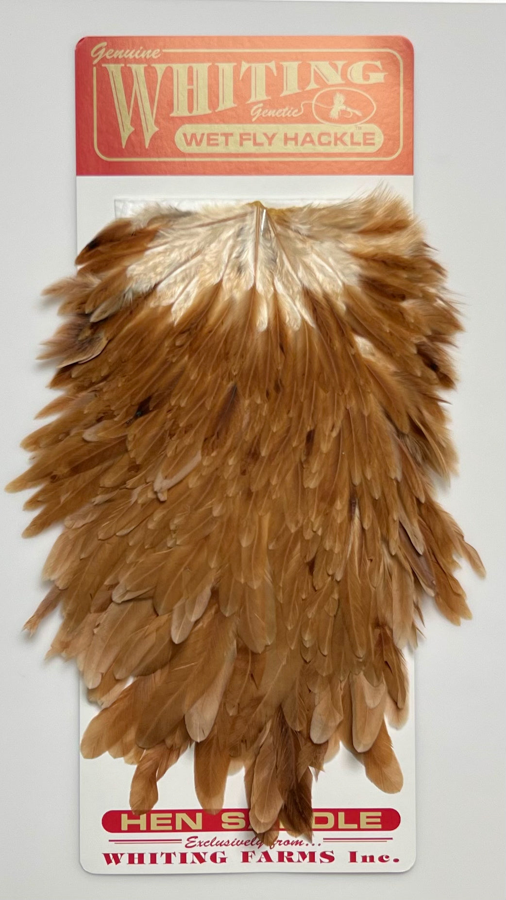 Whiting Red Label Hen Saddle