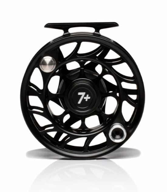 Hatch Iconic 3 Plus Fly Reel Black/Silver / Large Arbor