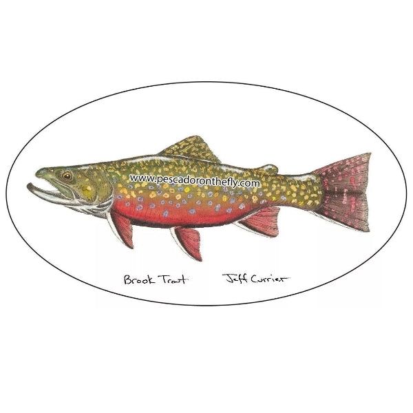 Jeff Currier Fish Decals