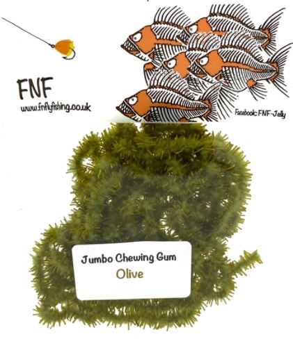 FNF Jumbo Chewing Gum Worm Chenille
