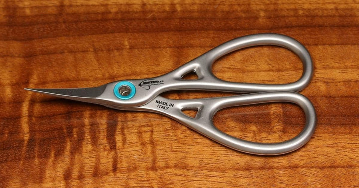 Kopter Absolute Curved Micro - Serrated Thin Point Scissors - Tools & Vises - Fly Fish Food
