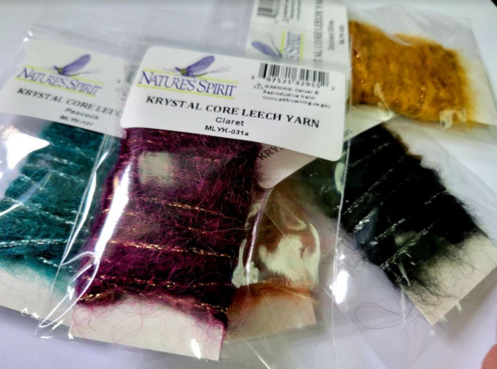 Nature's Spirit Krystal Core Leech Yarn - Yarn - Fly Fish Food