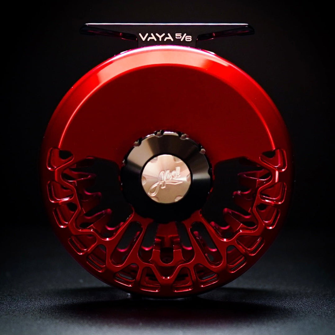 Abel Vaya Red Fly Reel