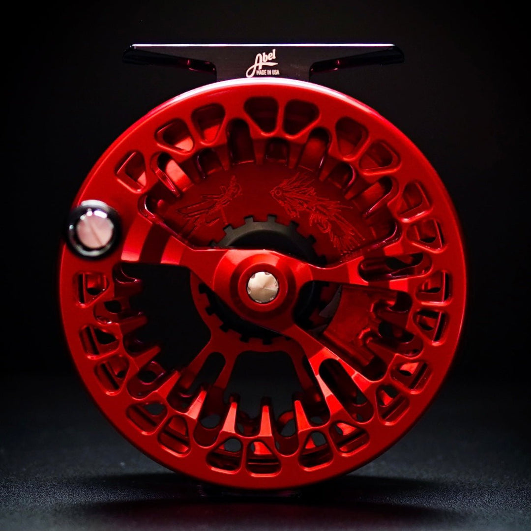 cheapest usa made fly reel Abel Vaya Red Fly Reel