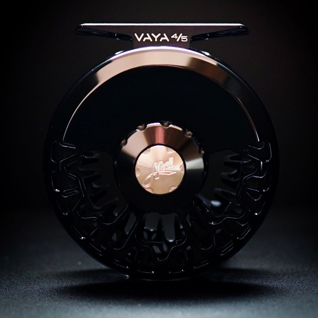 airflo balance fly reel eby Abel Vaya Black Fly Reel