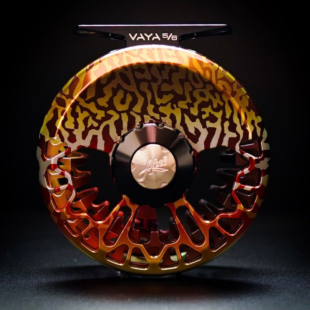 apache 5 6 fly reel Abel Vaya Red silky drag. Red Truck Pickup V6 Fly
