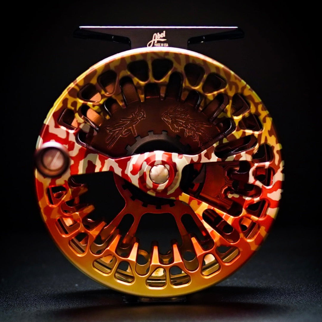 airflo balance fly reel trout Abel Vaya Tiger Trout Fly Reel